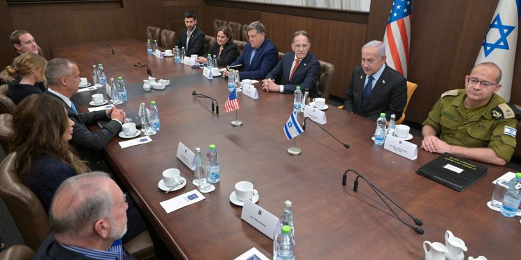 Sekretar za domovinsku sigurnost Noem upoznao je Netanyahu u Jeruzalemu usred sukoba u Gazi