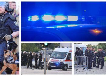 Slobodna Dalmacija – Akcija MUP-a: traže huligane koji su ih napadali. Ozlijeđeno 16 policajaca!; Policija: ‘Uspostavili smo red u Splitu’