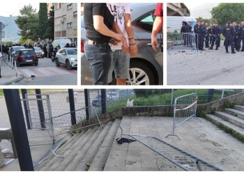 Slobodna Dalmacija – Nakon utakmice: oko Poljuda kola Hitne, napadnut je policajac, interventna po gradu traži huligane. Čuju se sirene…