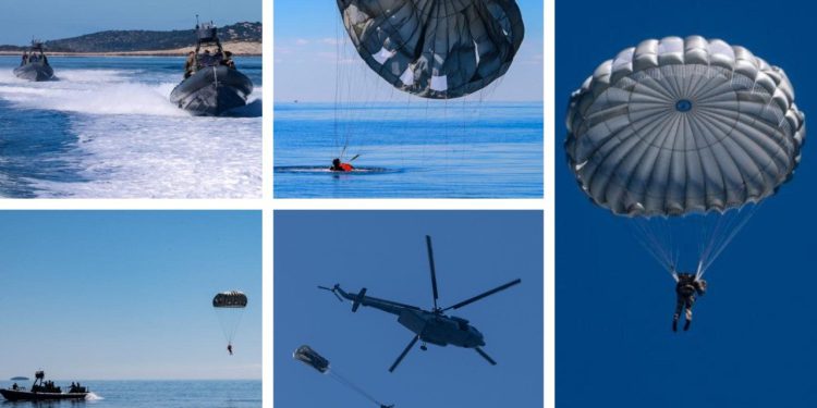 Slobodna Dalmacija – Ovo je impresivno: hrvatski i američki komandosi skakali iz helikoptera u more pokraj Splita…