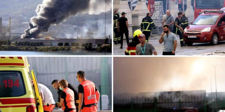 Slobodna Dalmacija – Požar u Pevexu pod kontrolom, vatrogasci će dežurati cijelu noć! Začula se i eksplozija…