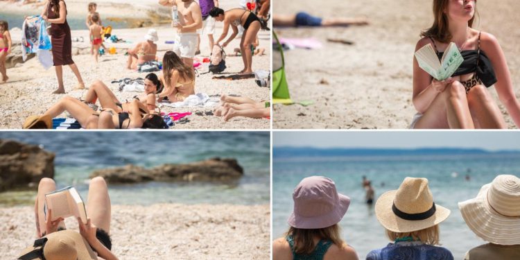 Slobodna Dalmacija – Splićani danas okupirali najpoznatije gradske plaže; pogledajte ove idilične prizore, jedan rekvizit je bio neizostavan