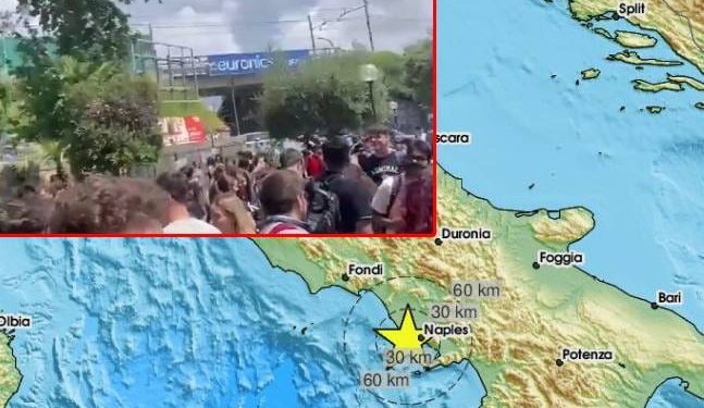 SNAŽAN POTRES KOD SUSJEDA Epicentar potresa u zaljevu Pozzuoli: "Budi se najopasniji europski vulkan!"