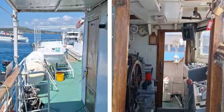 "Tijat" plovi nakon dužeg vremena – na moru je bio više od dva sata!