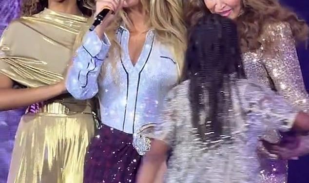 Tina Knowles dokazuje da baka najbolje zna, jer razigrano zgrabi uzbudljive rumi zbog prekida Beyonceinog govora na pozornici tisućama obožavatelja