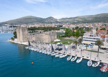 Trogir Outdoor Festival otvoren regatom Melges 24 serije: Završnica Luki Baustoffe CRO Melges 24 Cupa donijela vrhunsku jedriličarsku predstavu u grad majstora