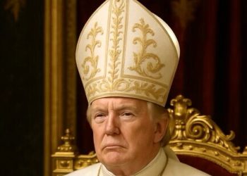 Trump objavljuje sliku sebe kao pape o istini društveno. Kritičari su izbili