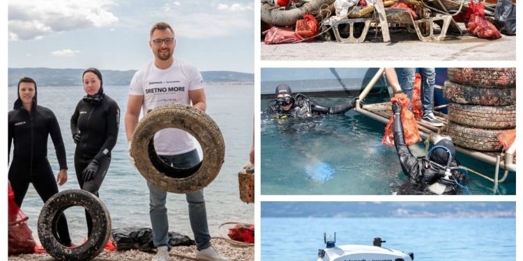 U velikoj akciji čišćenja plaže i luke Krilo Jesenice, prikupljeno preko tri tone otpada!