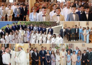 U znaku novoizabranog pape: Krizme u Ponikvama, Stonu, Putnikoviću i na Boninovu (FOTO)