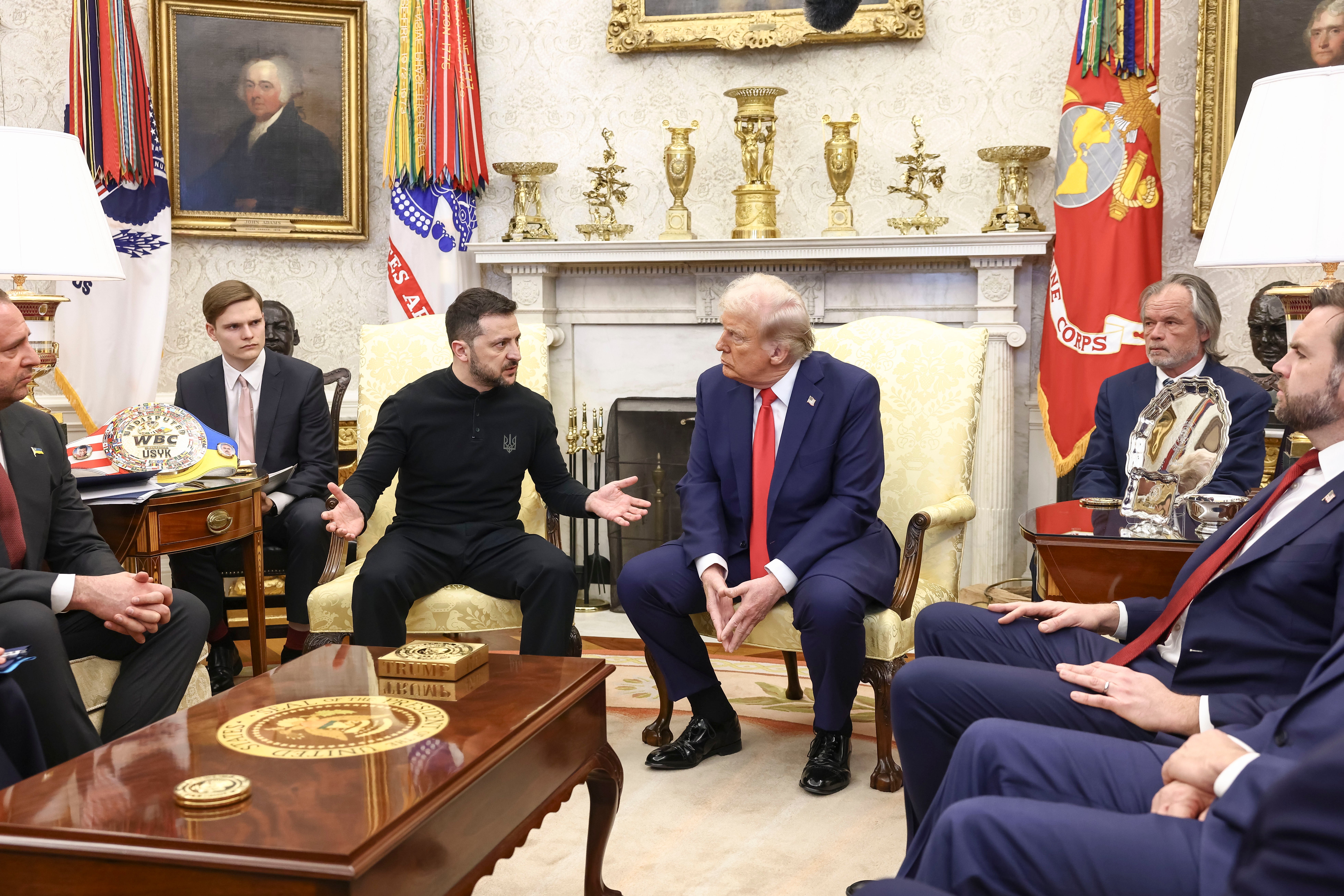 U veljači su g. Zelensky i gospodin Trump imali lošeg sukoba u Bijeloj kući