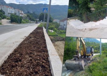 Uređuje se ceste u Mokošici i Petrovom selu, završena sanacija potpornog zida u Prijevoru