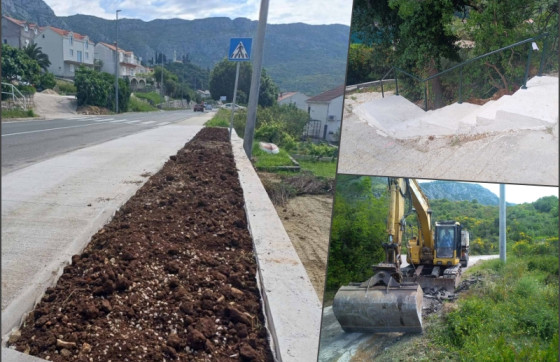 Uređuje se ceste u Mokošici i Petrovom selu, završena sanacija potpornog zida u Prijevoru
