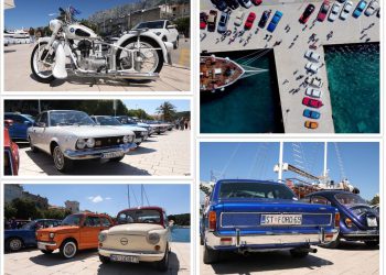 VELIČANSTVENI KADROVI Oldtimeri iz Hrvatske i BiH se okupili u Makarskoj