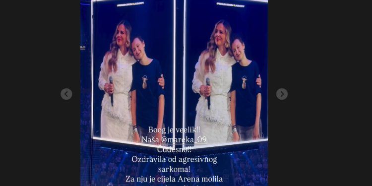 (VIDEO) Cijela Arena molila za ženu koja je imala agresivni sarkom: Čudesno je ozdravila