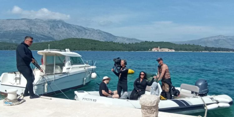 VIDEO Na Korčuli otkriven davno potopljeni grad