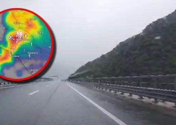 VIDEO Nevrijeme na autoputu, budite oprezni