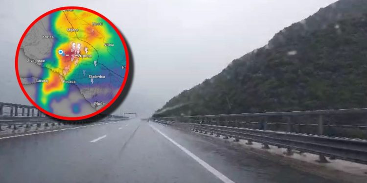 VIDEO Nevrijeme na autoputu, budite oprezni