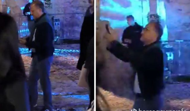 VIDEO Šef delegacije EU primijećen u mostarskom Starom gradu kako se opušta uz zvuke elektronske glazbe