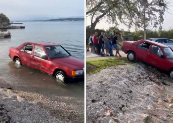 VIDEO Urnebesna priča o jednom Mercedesu s otoka Pašmana koji je upao u more…