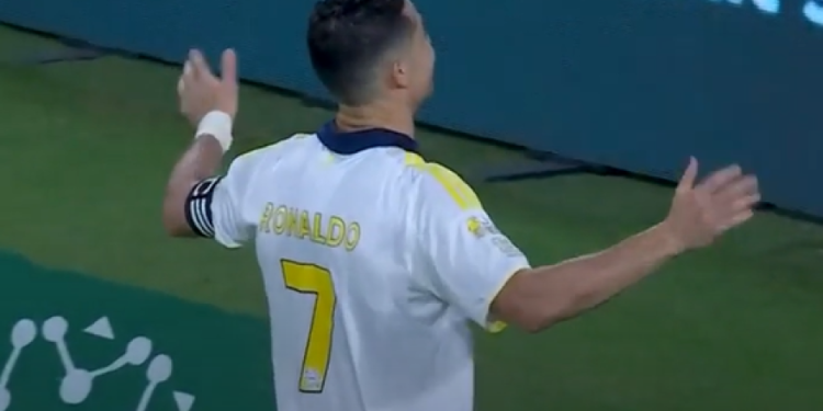 Video Brozović izumi, Ronaldo uriva golmana (koji ga širi) i postigne ga