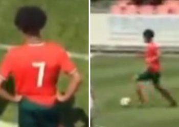 Video Cristiano Ronaldo Jr debitira s Portugalom: Evo kako igra