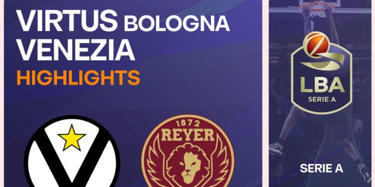 Virtus Bologna-Reyer Venecija utrka 5 86-84: istaknute dijelovi