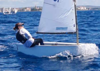 Zadarska jedriličarka Lucia Zoe Jukić nastupa na Europskom prvenstvu Optimista u Turskoj