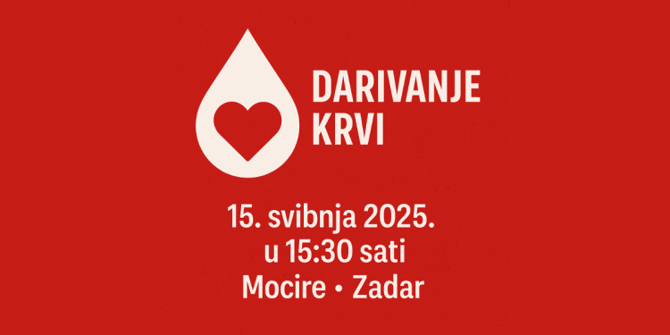 Zadarski sportaši ponovno u akciji: Poziv na darivanje krvi u Mocirama