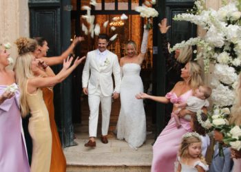 Zapjevao i Rod Stewart: Prošlo je godinu dana od spektakularnog vjenčanja Liama Stewarta i Nicole Artukovich u Dubrovniku (FOTO/VIDEO)