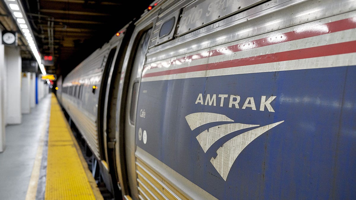 Vlak Amtrak u stanici Penn.