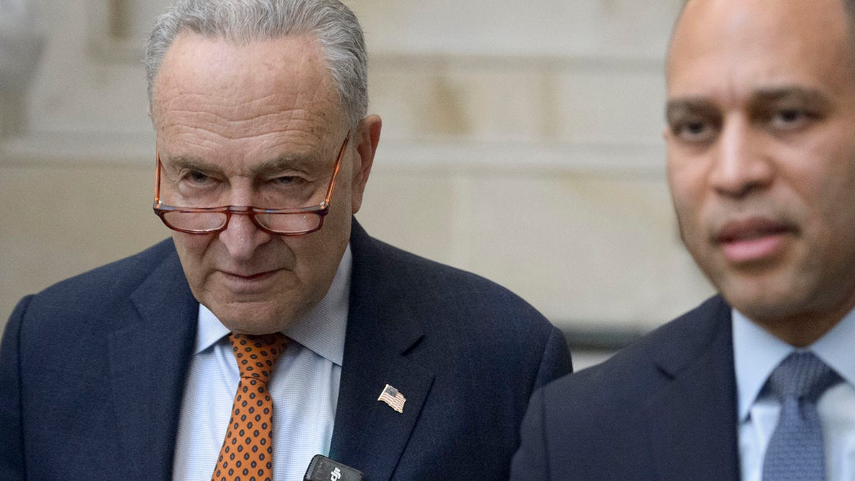 Schumer i Jeffries na brdu Capitol