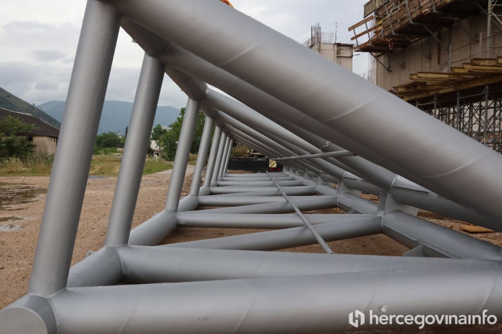 Bazen u Mostaru gradnja