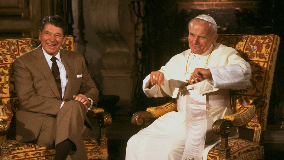 Ronald Reagan i papa Ivan Pavao II