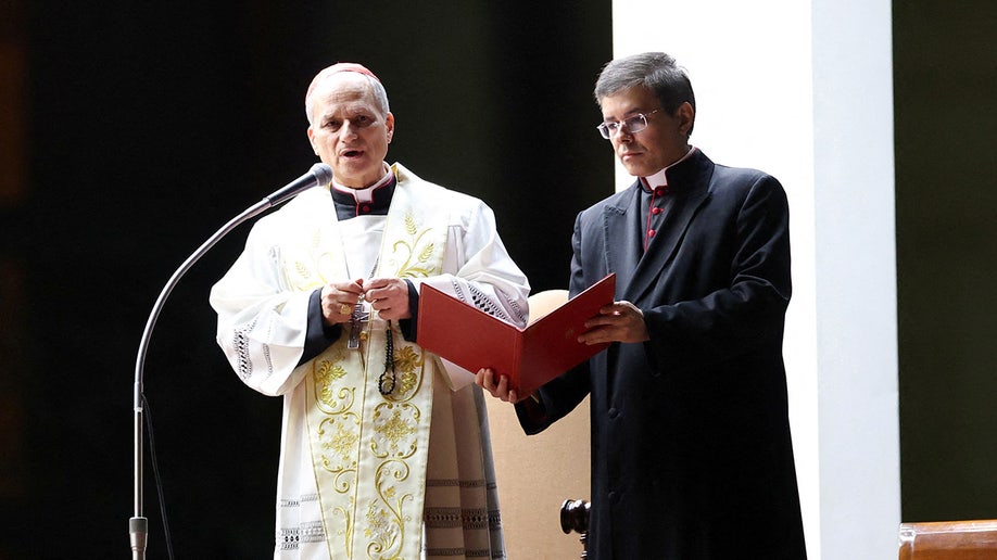 Papa Leo XIV vodi uslugu