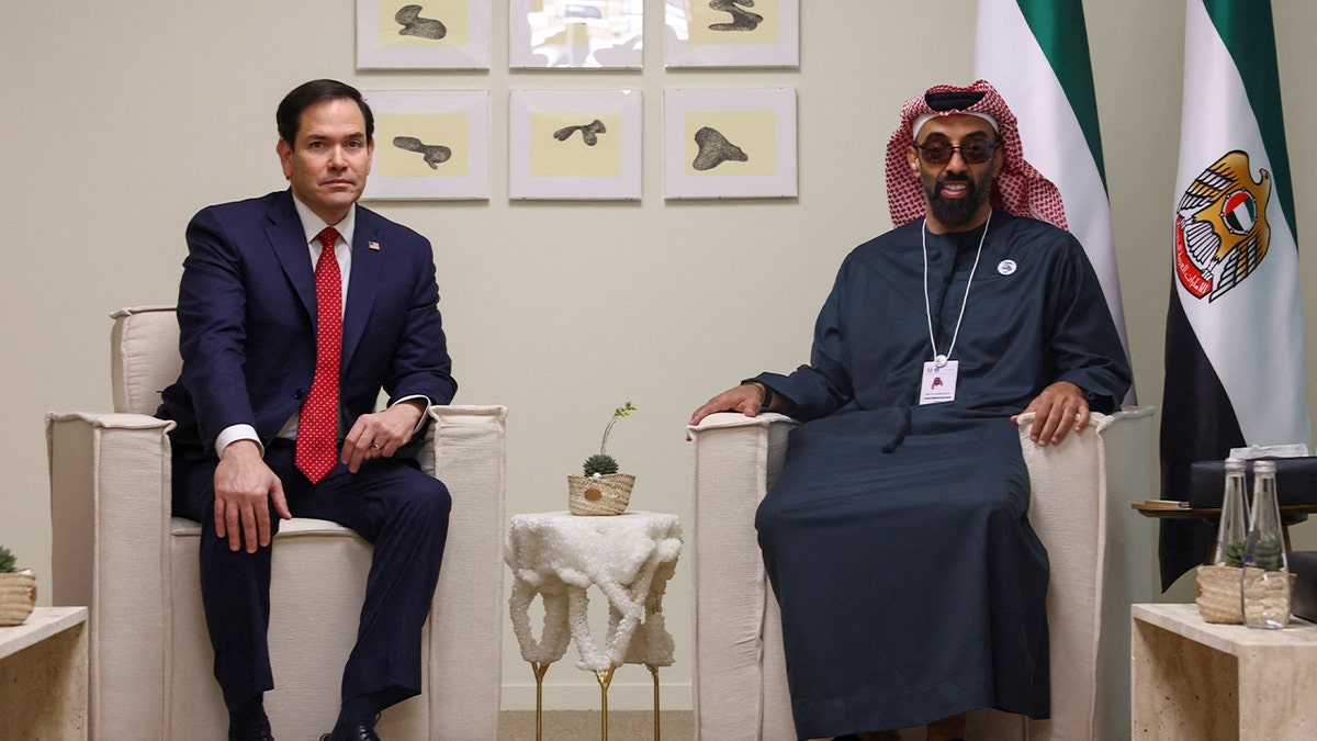 Državni tajnik Marco Rubio i šeik Tahnoon bin Zayed al Nahyan