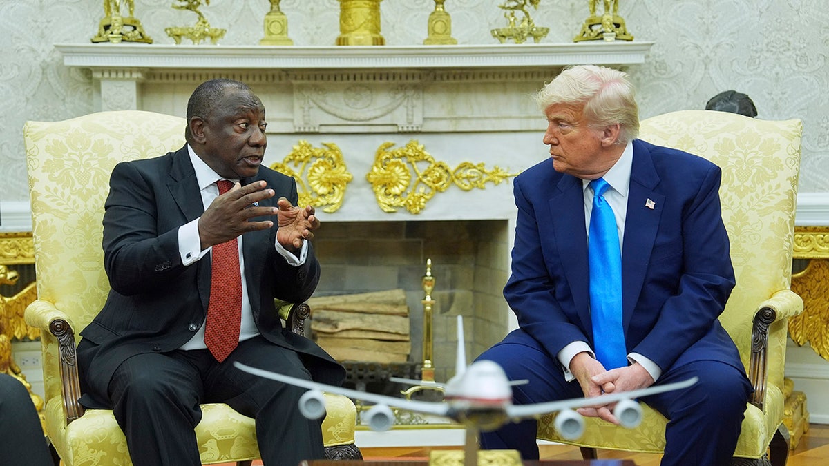 Predsjednik Donald Trump sastaje se Južnoafrički predsjednik Cyril Ramaphosa