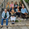 Seka, Dubravka, Zvončica, Paula, Davor, Dora, Mato, Jasna i Barbara - iz Lera - u spomen na prvu obljetnicu smrti dubrovačkog velikana pisane riječi Čitanje Grada, Luka Paljetka i Davora Mojaša najnovija je premijera
