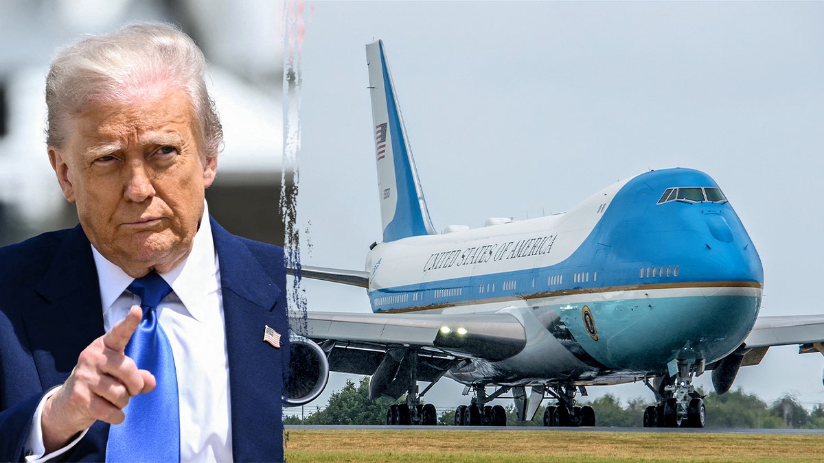 Trump/Air Force One se razdvojio
