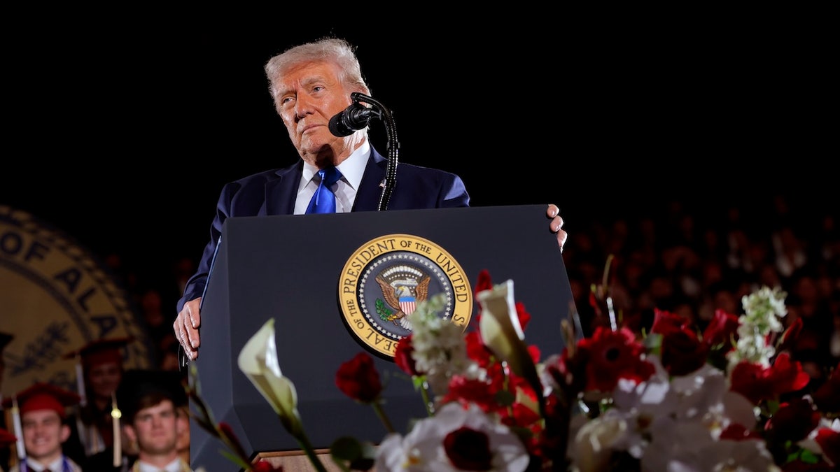Trump govore na Sveučilištu u Alabami