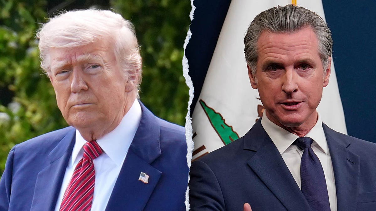 Donald Trump i Gavin Newsom