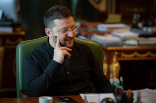 Mr Zelensky spoke with Mr Dan on Monday