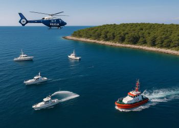 „ASAR 2025“ Velika pokazna vježba potrage i spašavanja zrakoplova na otoku Lošinju