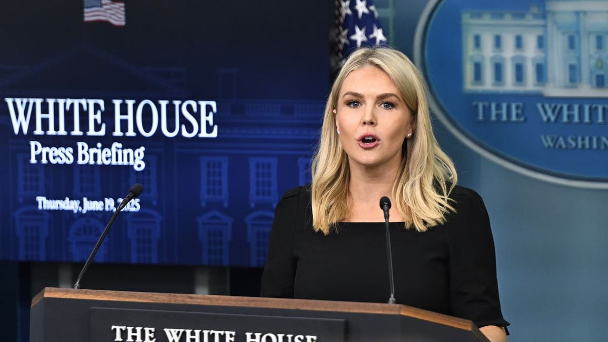 Sekretar za tisak Bijele kuće Karoline Leavitt Govore.