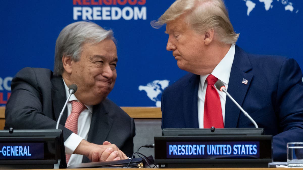 Trump i Guterres