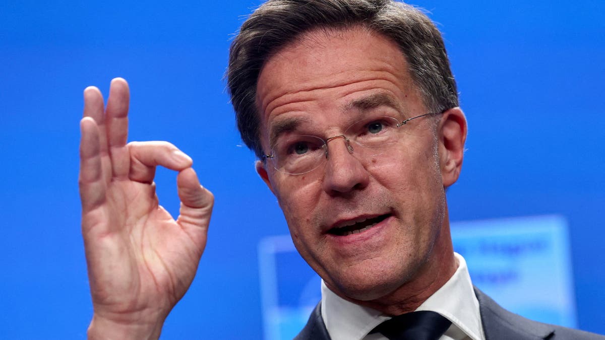 Generalni tajnik NATO -a Mark Rutte održava konferenciju za novinare uoči sastanka NATO -a, u Haagu, Nizozemska 23. lipnja 2025. Reuters/Yves Herman