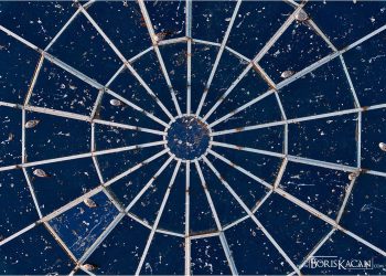 Poznati zadarski fotograf snimio kupolu sportske dvorane i zaključio: "Bilo bi lipo da se kroz kupolu višnjika vidi mliječna staza, ali ipak je nešto drugo…"