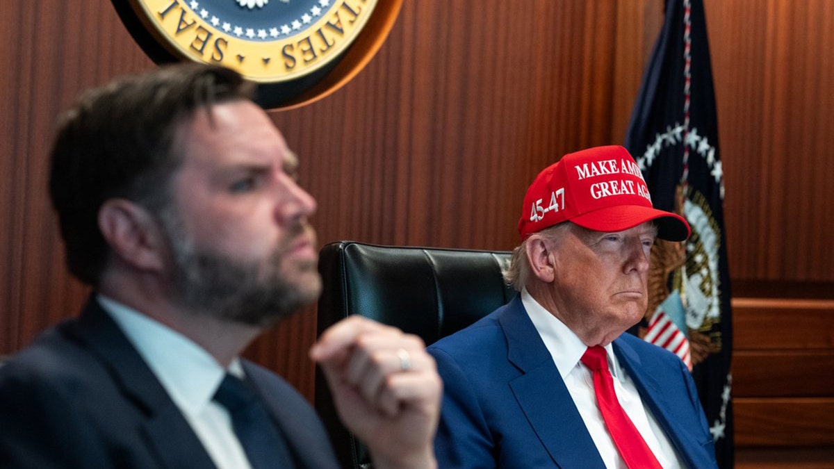 Predsjednik Donald J. Trump u sobi za situaciju, 21. lipnja 2025