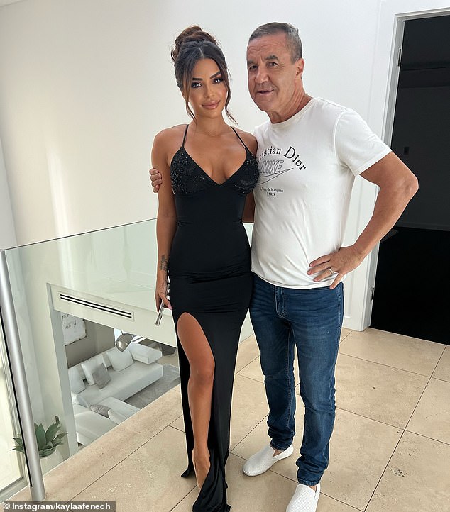 Kaylin tata boksačke legende Jeff (na slici zajedno) bio je bijesan kad je prvi put saznao za njezino druženje najbolje - ali brzo se predomislio