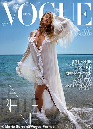 Model je ukrasio naslovnicu izdanja u srpnju/srpnju Vogue France