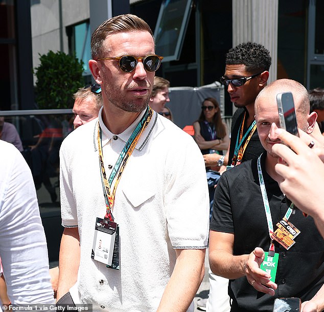 Bivši kapetan Engleske Jordan Henderson bio je tamo, nakon nedavnog opoziva pod Tuchelom